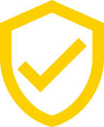 Ícone de escudo com check