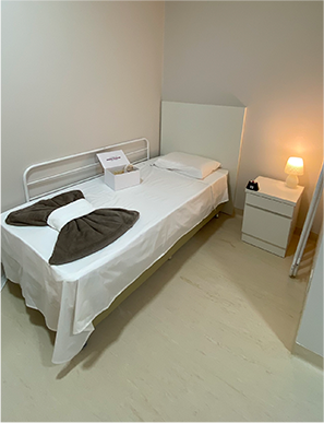 Quarto adaptado do residencial